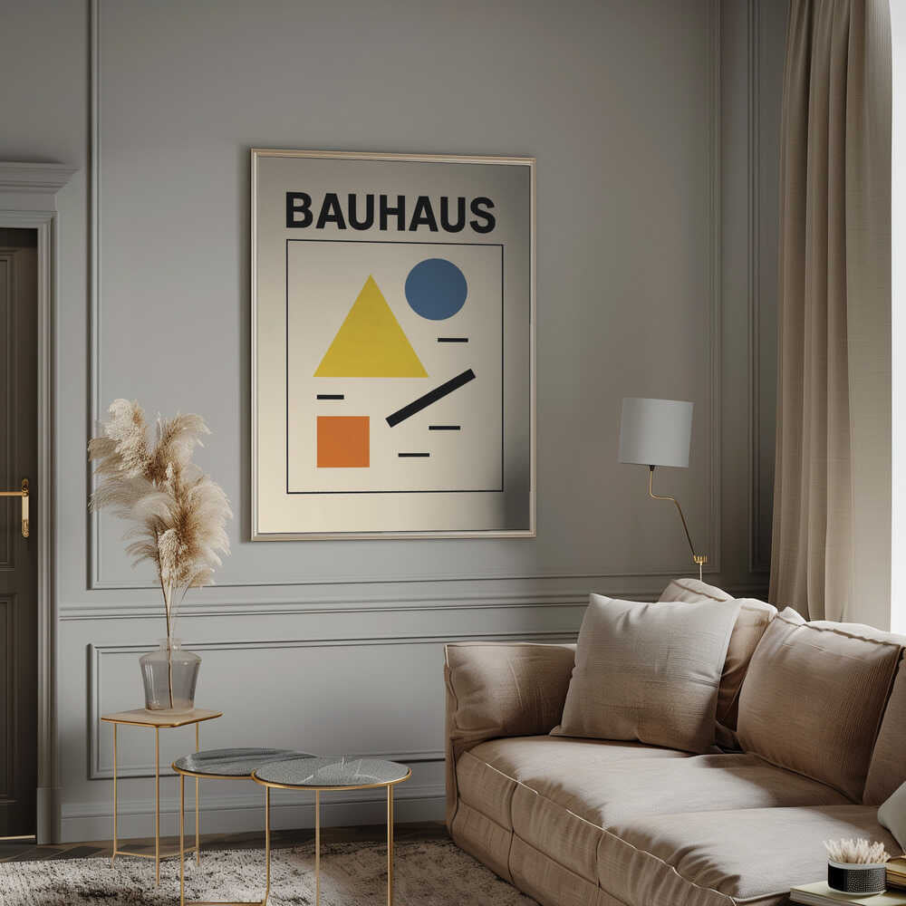 Wall art Bauhaus minimalist 06-5
