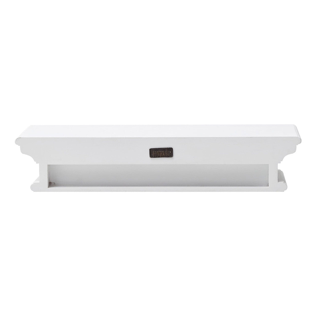 23" Classic White Floating Wall Shelf-3