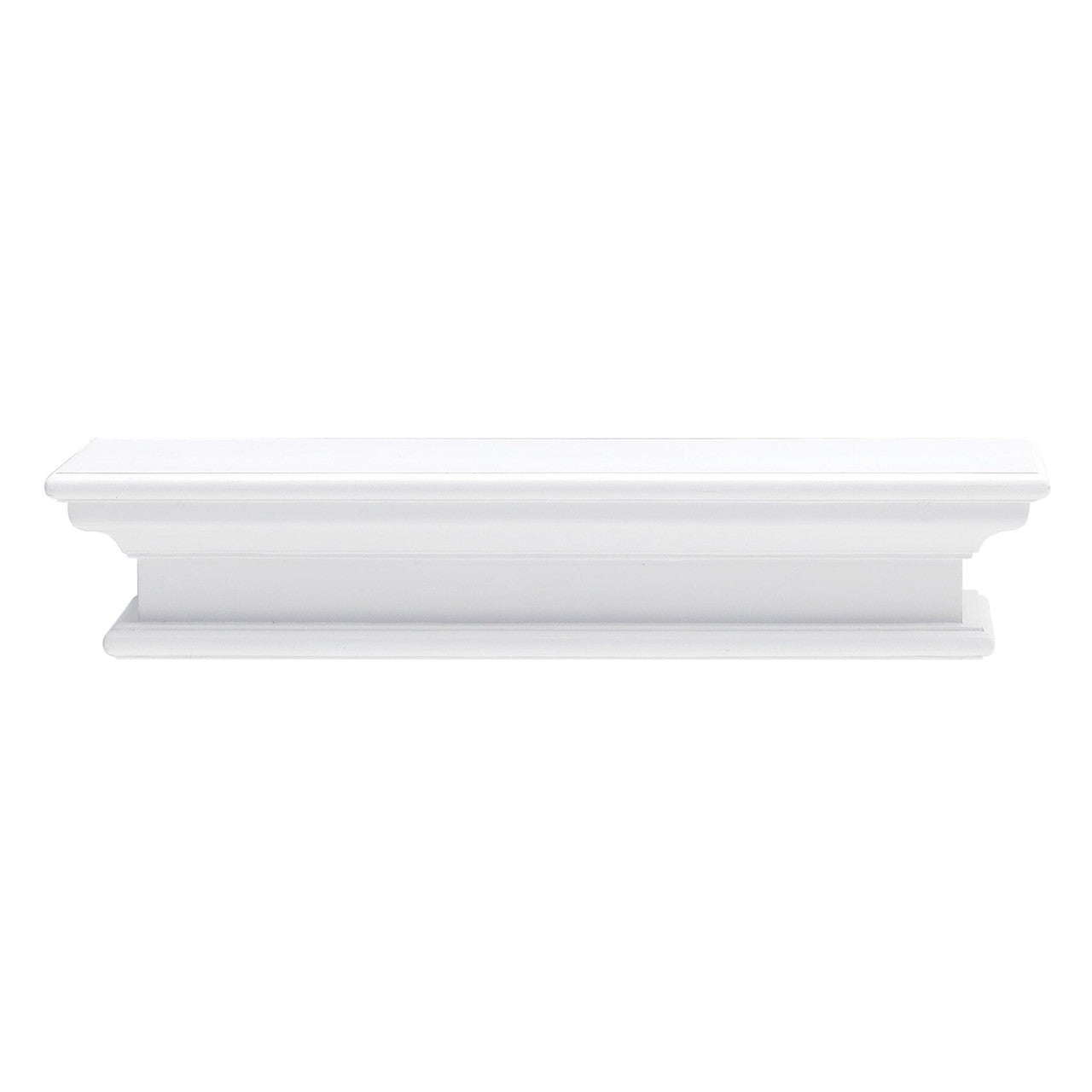 23" Classic White Floating Wall Shelf-6