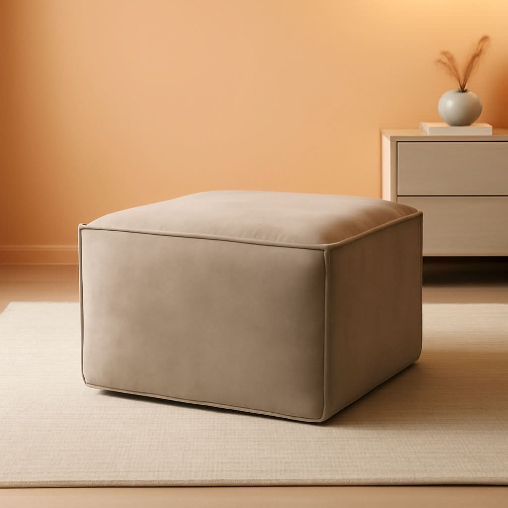 Modular Sectional Sofa Ottoman 31.5 Inches Espresso-0