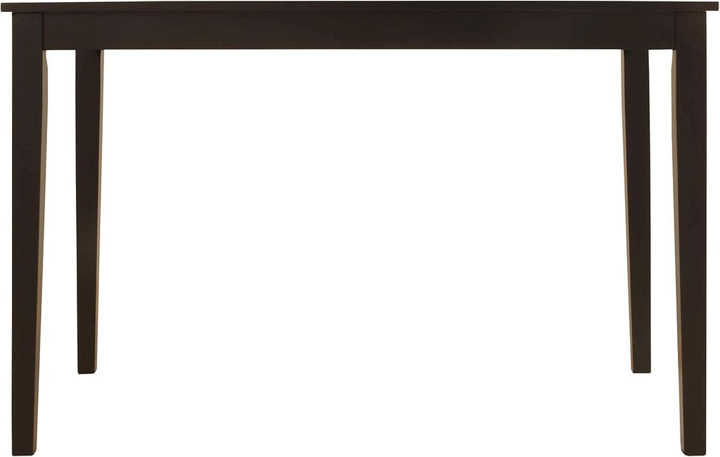 Kimonte Black Dining Room Table Rectangular Contemporary-4