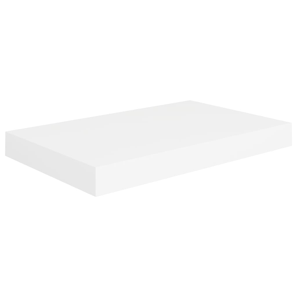 NNEVL Floating Wall Shelf White 40x23x3.8 cm MDF-1