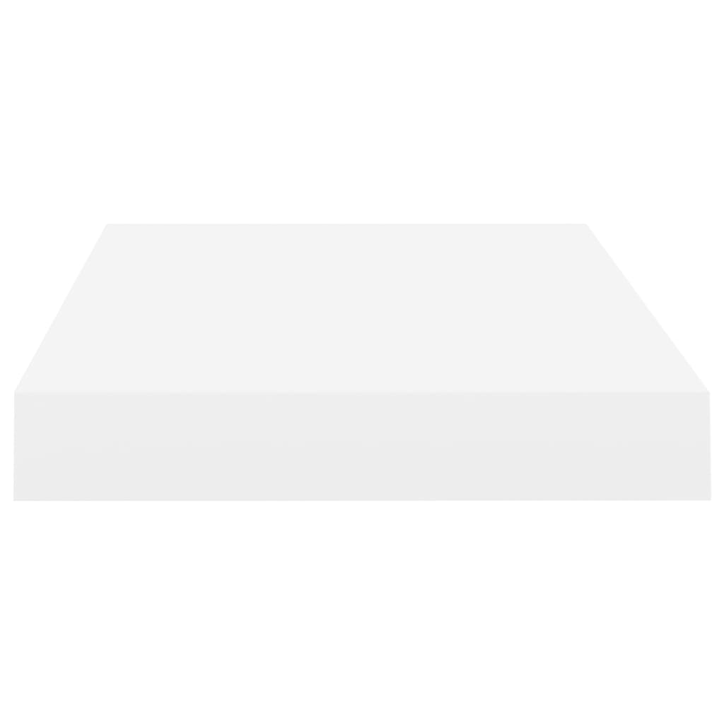 NNEVL Floating Wall Shelf White 40x23x3.8 cm MDF-4
