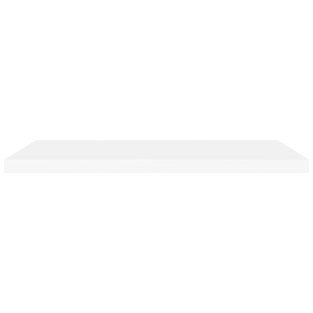 NNEVL Floating Wall Shelf White 90x23.5x3.8 cm MDF-3