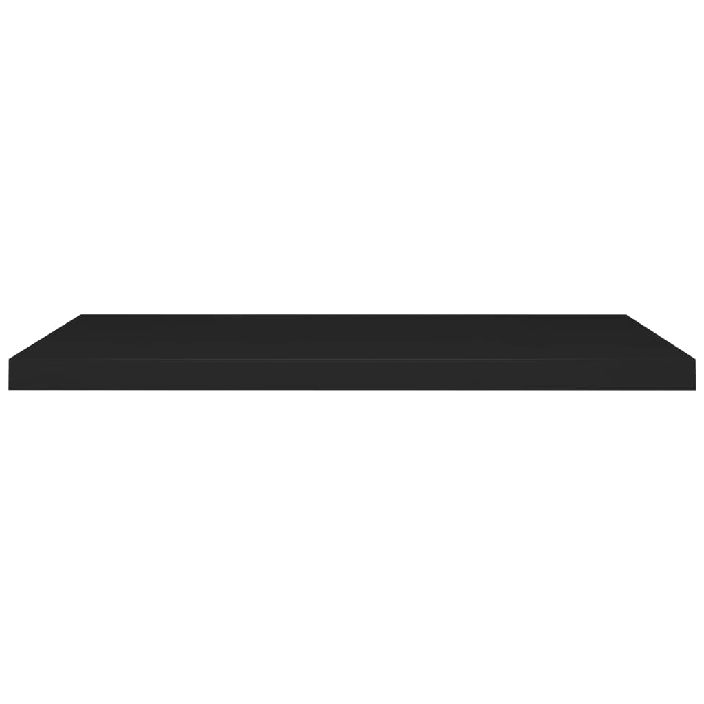 NNEVL Floating Wall Shelf Black 90x23.5x3.8 cm MDF-3