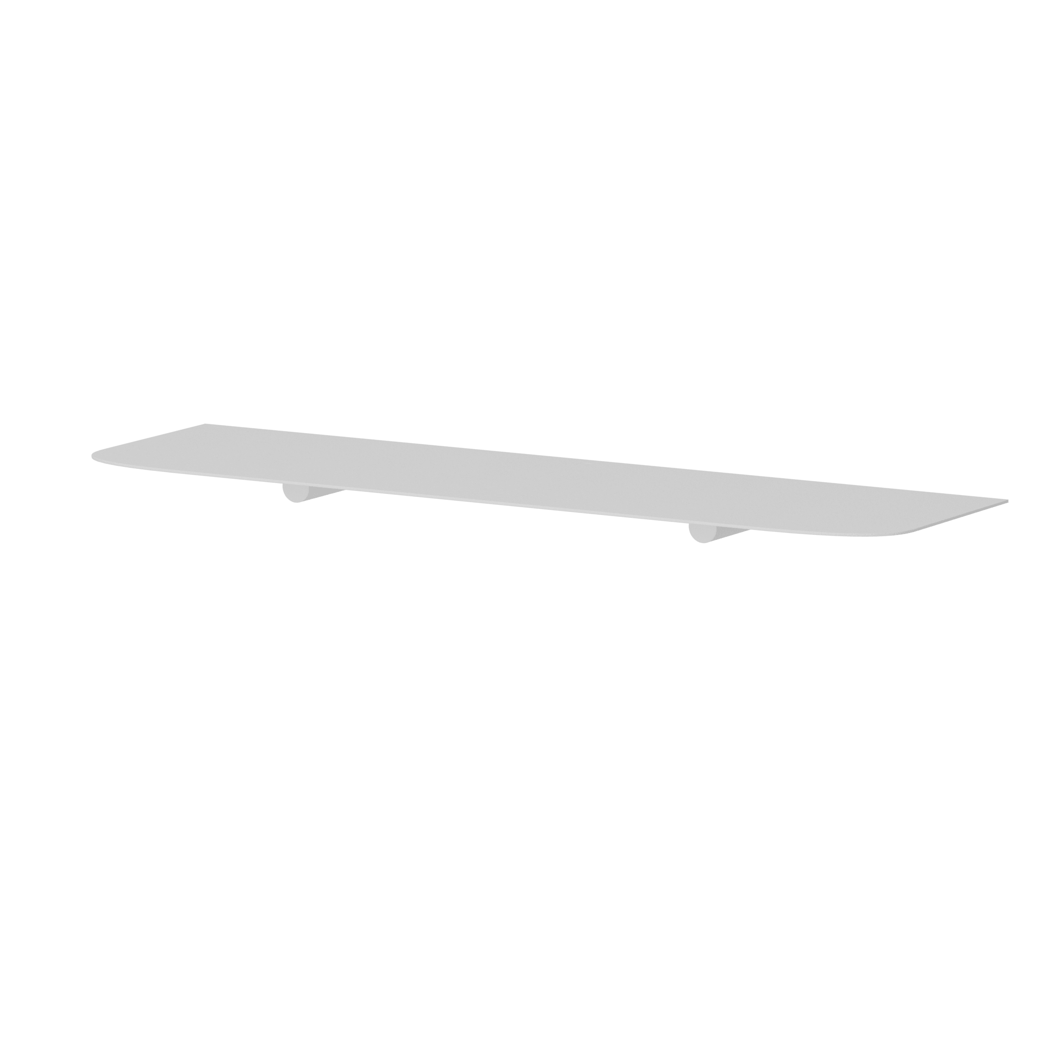 Kyoto Floating Metal Wall Shelf – Minimalist Japandi Style