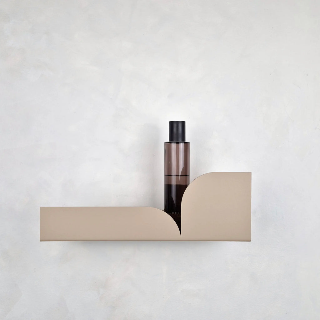 Estantería de pared metálica Torino – repisa flotante mediana