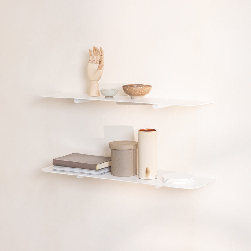 Estantería de pared metálica Kyoto – repisa flotante minimalista