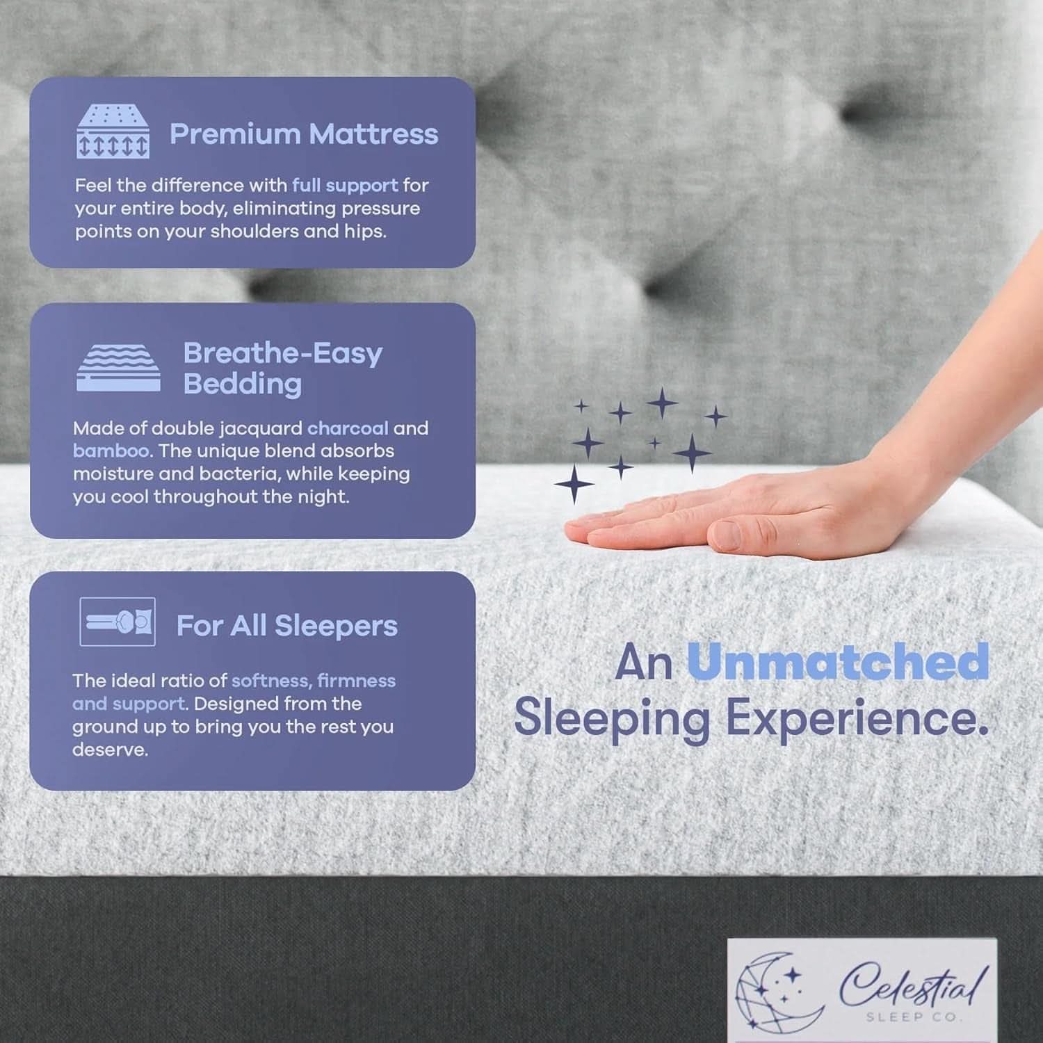 Cooling Gel Memory Foam Twin Mattress for Ultimate Comfort-4