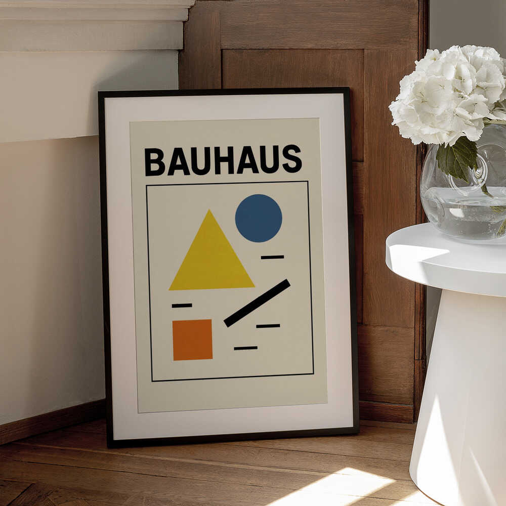 Wall art Bauhaus minimalist 06-4