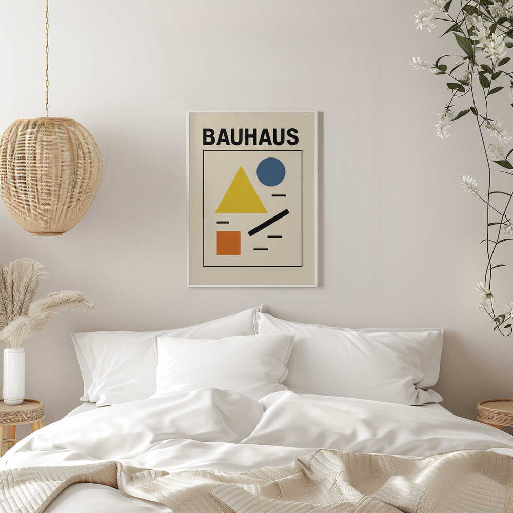 Wall art Bauhaus minimalist 06-2